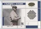 2003 Leaf Certified Materials Fabric of the Game #15jy2 - Babe Ruth JY/1 - Courtesy of CheckOutMyCards.com