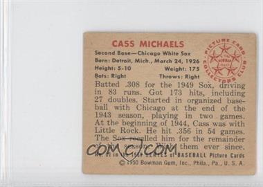 1950 Bowman #91 - Cass Michaels - Courtesy of CheckOutMyCards.com