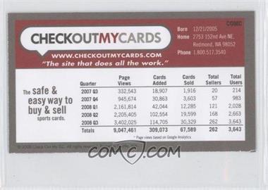 2008 CheckOutMyCards - Courtesy of CheckOutMyCards.com