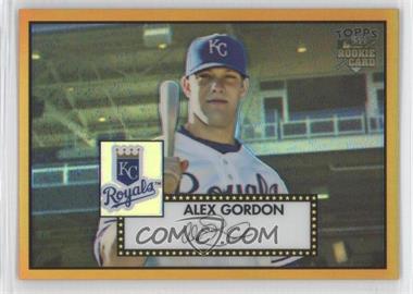 2007 Topps 52 Chrome Gold Refractors #14 - Alex Gordon/52 - Courtesy of CheckOutMyCards.com