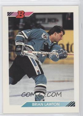 1992-93 Bowman #254 - Brian Lawton - Courtesy of CheckOutMyCards.com