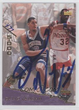 1995 Signature Rookies Tetrad Autographs #16 - David Vaughn/5000 - Courtesy of CheckOutMyCards.com