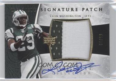 2006 Exquisite Collection Gold #123 - Leon Washington JSY AU/99 - Courtesy of CheckOutMyCards.com