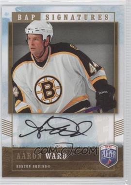 2006-07 Be A Player Signatures #AW - Aaron Ward - Courtesy of CheckOutMyCards.com