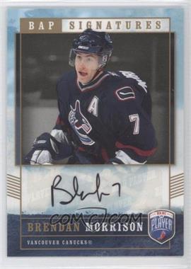 2006-07 Be A Player Signatures #MO - Brendan Morrison - Courtesy of CheckOutMyCards.com