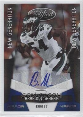 2010 Certified Mirror Blue Signatures #181 - Brandon Graham/50 - Courtesy of CheckOutMyCards.com