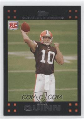 2007 Topps #287 - Brady Quinn RC (Rookie Card) - Courtesy of CheckOutMyCards.com