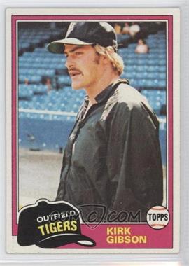 1981 Topps #315 - Kirk Gibson RC (Rookie Card) - Courtesy of CheckOutMyCards.com