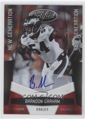 2010 Certified Mirror Red Signatures #181 - Brandon Graham/250 - Courtesy of CheckOutMyCards.com
