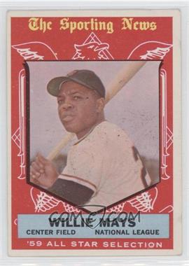 1959 Topps #563 - Willie Mays AS - Courtesy of CheckOutMyCards.com