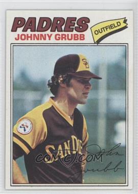 1977 Topps #286 - Johnny Grubb - Courtesy of CheckOutMyCards.com