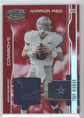 2003 Leaf Certified Materials Mirror Red #146 - Troy Aikman/150 - Courtesy of CheckOutMyCards.com
