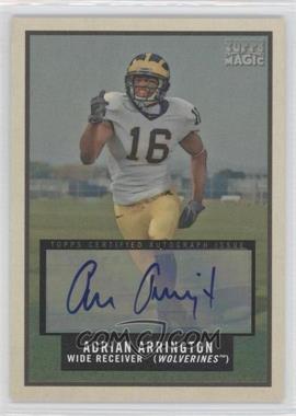 2009 Topps Magic Autographs #141 - Adrian Arrington 2H - Courtesy of CheckOutMyCards.com