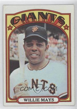 1972 Topps #49 - Willie Mays - Courtesy of CheckOutMyCards.com