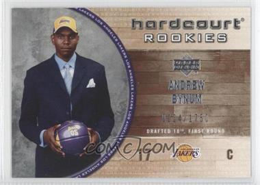 2005-06 Upper Deck Hardcourt #126 - Andrew Bynum RC (Rookie Card)/1750 - Courtesy of CheckOutMyCards.com