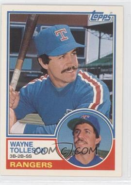1983 Topps Traded #114T - Wayne Tolleson - Courtesy of CheckOutMyCards.com