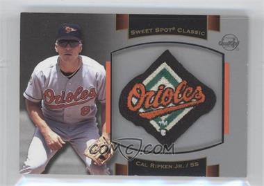 2003 Sweet Spot Classics Patch Cards #CR1 - Cal Ripken - Courtesy of CheckOutMyCards.com