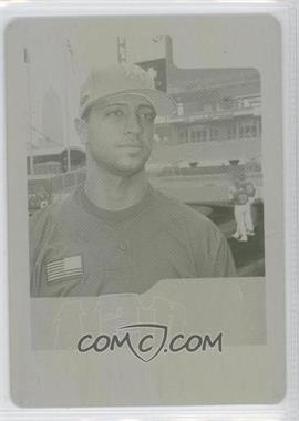 2006 Bowman Chrome Draft Future's Game Prospects Printing Plates Yellow #3 - Ryan Braun/1 - Courtesy of CheckOutMyCards.com