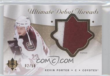 2008-09 Ultimate Collection Debut Threads Patches #DTKP - Kevin Porter/50 - Courtesy of CheckOutMyCards.com