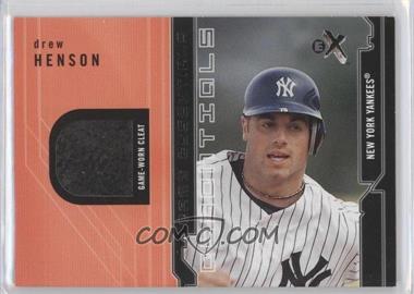 2002 E-X Game Essentials #11 - Drew Henson Cleat - Courtesy of CheckOutMyCards.com