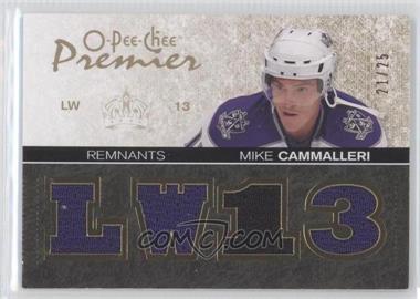 2007-08 OPC Premier Remnants Quads #PRMC - Mike Cammalleri/25 - Courtesy of CheckOutMyCards.com