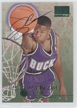 1996-97 SkyBox Premium Emerald Autographs #E1 - Ray Allen - Courtesy of CheckOutMyCards.com