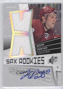 2008-09 SPx #163 - Kevin Porter JSY AU RC (Rookie Card)/999 - Courtesy of CheckOutMyCards.com