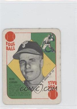 1951 Topps Blue Backs #3 - Richie Ashburn - Courtesy of CheckOutMyCards.com