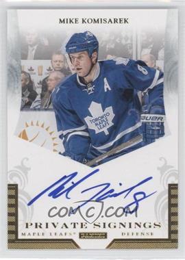 2010-11 Luxury Suite Private Signings #MK - Mike Komisarek - Courtesy of CheckOutMyCards.com