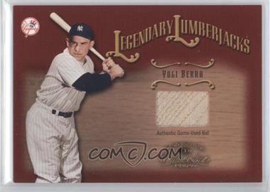 2002 Donruss Classics Legendary Lumberjacks #23 - Yogi Berra/100 - Courtesy of CheckOutMyCards.com
