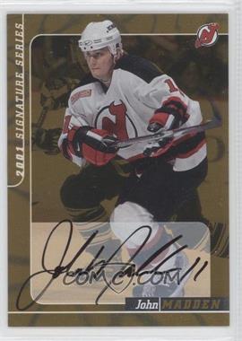 2000-01 BAP Signature Series Autographs Gold #177 - John Madden - Courtesy of CheckOutMyCards.com