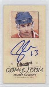 2009-10 Upper Deck Champ's Signatures #CSAC - Andrew Cogliano - Courtesy of CheckOutMyCards.com