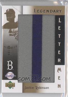 2007 Sweet Spot Classic Legendary Lettermen #LL26I - Jackie Robinson I/10 - Courtesy of CheckOutMyCards.com