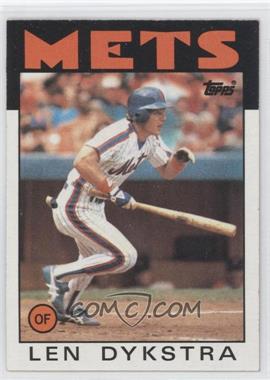 1986 Topps #53 - Len Dykstra RC (Rookie Card) - Courtesy of CheckOutMyCards.com
