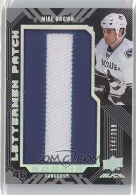 2008-09 UD Black #80 - Mike Brown RC (Rookie Card)/399 - Courtesy of CheckOutMyCards.com