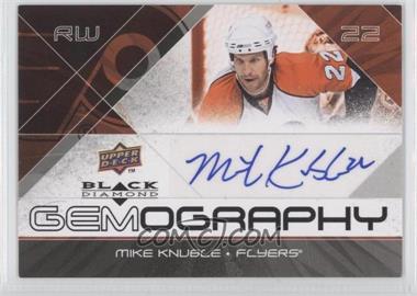 2008-09 Black Diamond Gemography #GMK - Mike Knuble - Courtesy of CheckOutMyCards.com