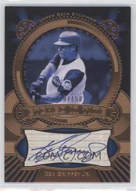 2004 Upper Deck Etchings Etched in Time Autograph Blue #KG - Ken Griffey Jr./150 - Courtesy of CheckOutMyCards.com