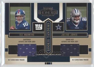 2004 Playoff Honors Rookie Tandem Jerseys #RT1 - E.Manning/J.Jones - Courtesy of CheckOutMyCards.com