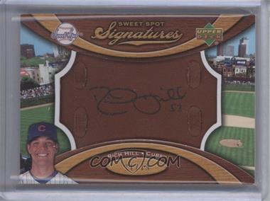 2007 Sweet Spot Signatures Glove Leather Black Ink #RH - Rich Hill/75 - Courtesy of CheckOutMyCards.com