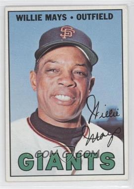 1967 Topps #200 - Willie Mays UER ('63 Sna Francisco on Card Back) - Courtesy of CheckOutMyCards.com