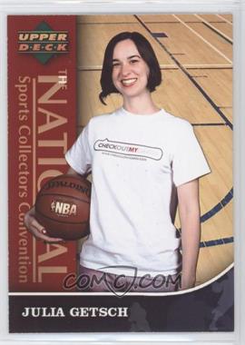 2007 Upper Deck National Sports Collectors Convention #2 - Julia Getsch/1 - Courtesy of CheckOutMyCards.com