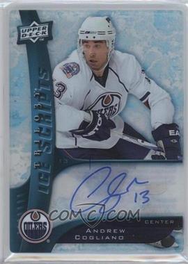 2009-10 Upper Deck Trilogy Ice Scripts #ISAC - Andrew Cogliano - Courtesy of CheckOutMyCards.com