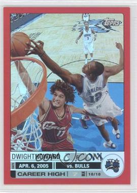 2005-06 Topps Big Game 99 #81 - Dwight Howard/99 - Courtesy of CheckOutMyCards.com