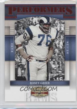 2007 Donruss Gridiron Gear Performers Red #29 - Rosey Grier - Courtesy of CheckOutMyCards.com