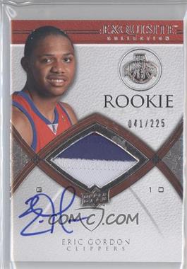 2008-09 Exquisite Collection #94 - Eric Gordon JSY AU RC (Rookie Card)/225 - Courtesy of CheckOutMyCards.com