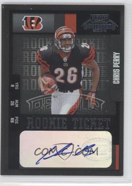 2004 Playoff Contenders #116 - Chris Perry AU/478* RC (Rookie Card) - Courtesy of CheckOutMyCards.com