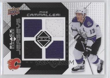 2008-09 Black Diamond Jerseys Quad #BDJMC - Mike Cammalleri - Courtesy of CheckOutMyCards.com