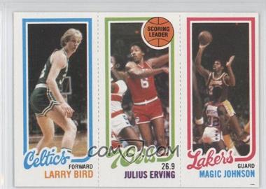 1980-81 Topps #6 - 34 Bird RC (Rookie Card)/Erving/Magic RC (Rookie Card) - Courtesy of CheckOutMyCards.com