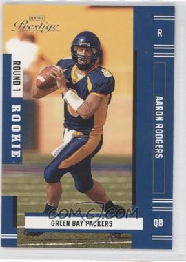 2005 Playoff Prestige #151 - Aaron Rodgers SP RC (Rookie Card) - Courtesy of CheckOutMyCards.com