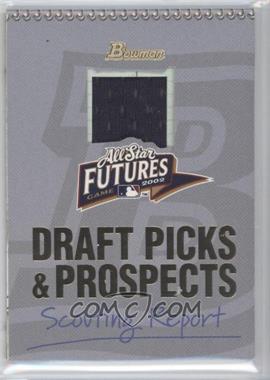 2002 Bowman Draft Fabric of the Future Relics #DH - Drew Henson - Courtesy of CheckOutMyCards.com
